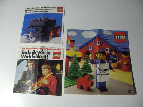 Lotto lego depliant opuscoli - lego, 3