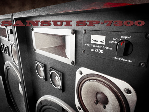 Sansui 7300 rare - sp-7300, 🌈rare🌈