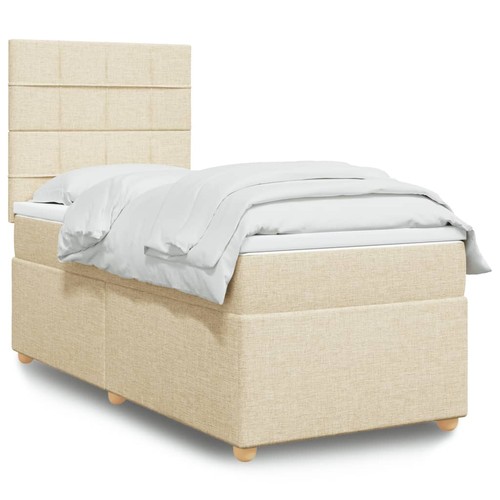 Box spring bed - box, bed,