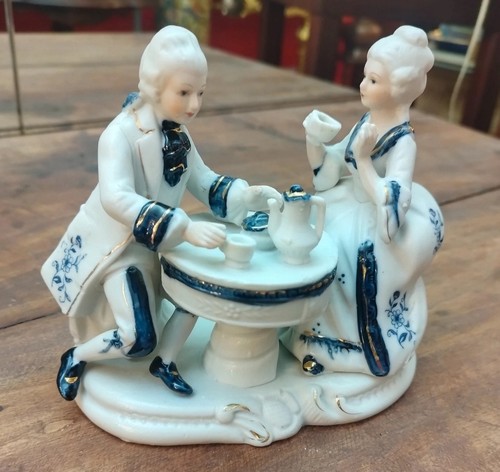 Statua porcellana biscuit - in,