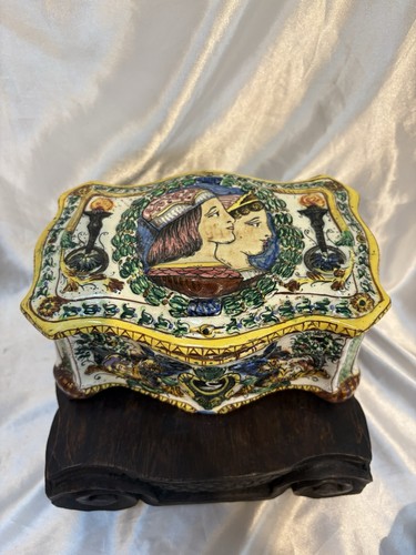 Scatola portagioie ceramica - scatola,