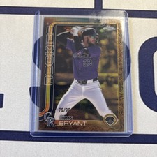 2025 topps gilded kris bryant - topps,