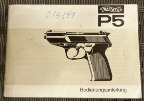 Walther manuale - walther, p5