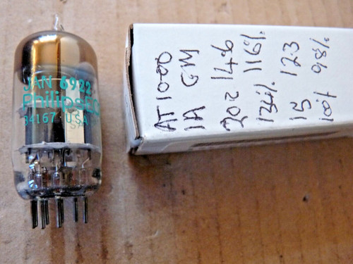 Philips jan 6922 ecc88 - ecc88, f
