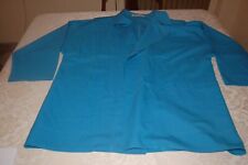 Giacca Spolverino senza bottoni, Azzurro carico, Lana, Vedi misure, usata