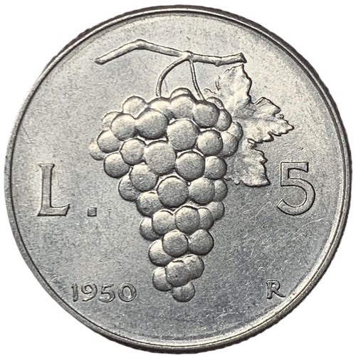Lire 1950 uva - -, repubblica