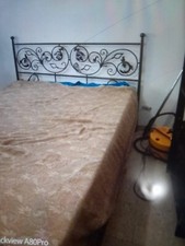 Testiera Per Letto matrimoniale In Ferro Battuto