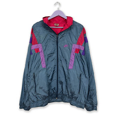 Giacca a vento Nike Vintage multicolore anni 80 - Taglia XL uomo
