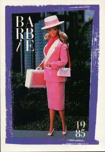 Barbie trading card - card, moda