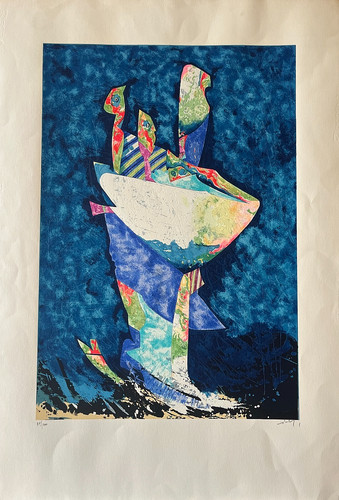 Litografia gianni dova 70x100 - litografia,