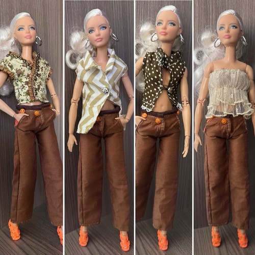 Vestiti artigianali barbie - vestiti,