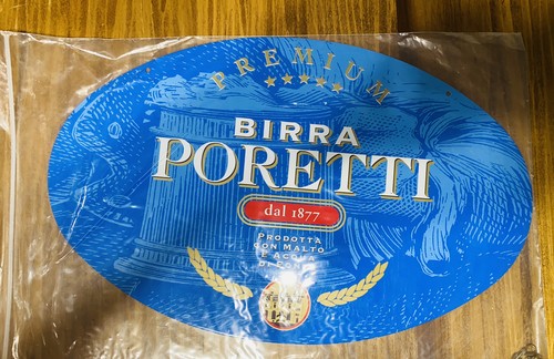 Insegna targa smaltata birra - smaltata,