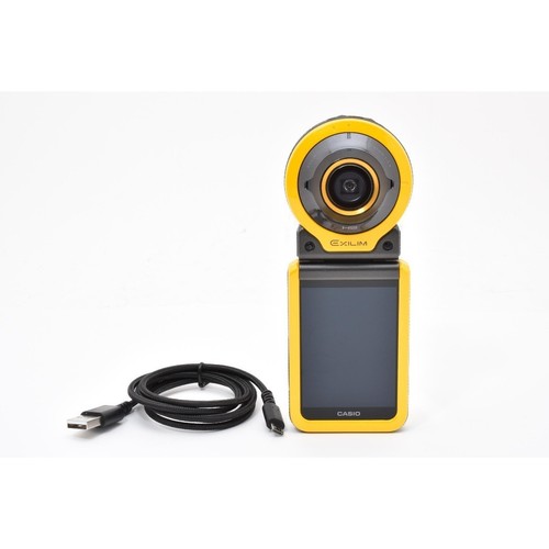 Casio exilim fr100 giallo - casio,