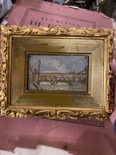 Quadro Olio Su Tavoletta 1944