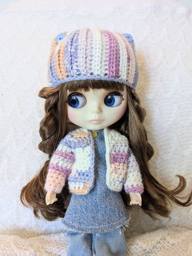 Blythe doll set - blythe, cappello