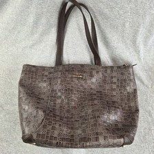 Piero Guidi Brown Embossed