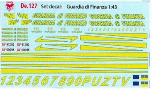 Decal guardia di - di, finanza
