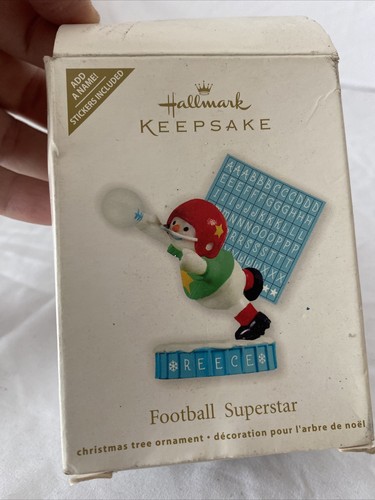 Hallmark keepsake football - keepsake,