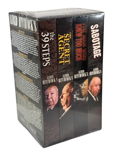 Alfred hitchcock sealed vhs - alfred,