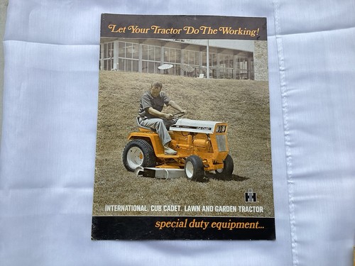 Cub cadet brochure - ih,