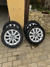 4 cerchi lega mercedes classe a b c r16 silver Con Gomme Nuove Incluse