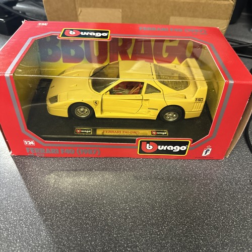 Burago ferrari f40 - 1:24;, 1987