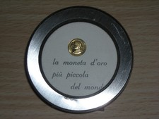 LA MONETA ORO PIU' PICCOLA DEL