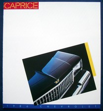 Brochure depliant 1986