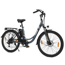 Touroll B1 26 Pollici City Bike Elettrica ed E-bike Motore Potente 250W 7 Velocità