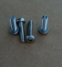 VITE ACCIAIO INOX 5MA x 20 TESTA CILINDRICA 4 PEZZI PER PORTA BORRACCIA BICI MTB