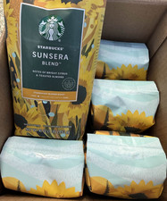 Starbucks Sunsera Blend Blonde Whole Bean Coffee 1lb 16oz 6pk Light old stock