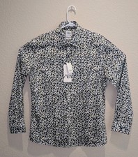 NWT Zara Floral Leaves AOP