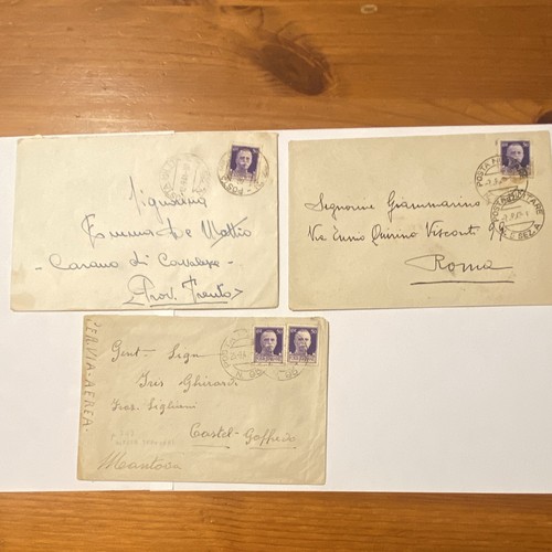 Regno italia lotto buste - regno, 3