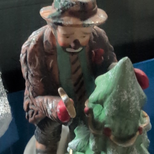 Figurina clown emmett kelly - clown,