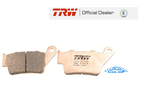 Pastiglie freno posteriore trw - freno,