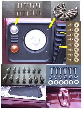 Kit viti land rover - kit,