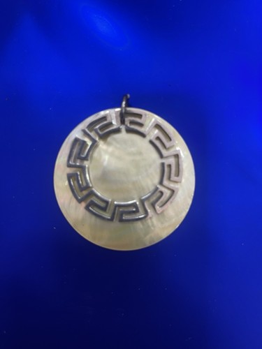 Pendente madreperla argento - in,