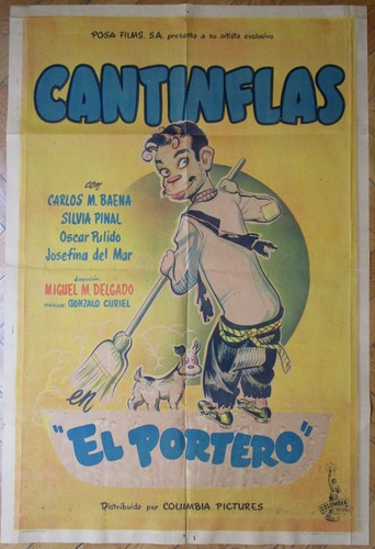 1950 cantinflas portero - el, 1sh