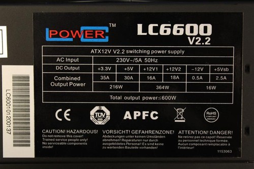 Power lc6600 2 - lc6600, v2.2