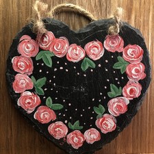 10х10сm. ROSE SU CUORE OPERA