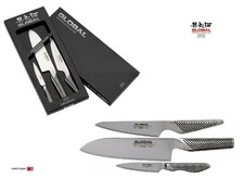 Global : G46338  set 3 coltelli cucina-chef ( G46+GS3+GS38) (made in Japan)