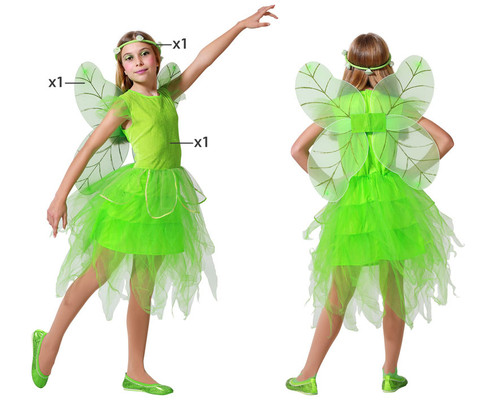 Costume fata verde trilly - costume,