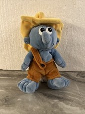 KINDER MAXI SORPRESA PELUCHE PUFFO CONTADINO 1995 PEYO