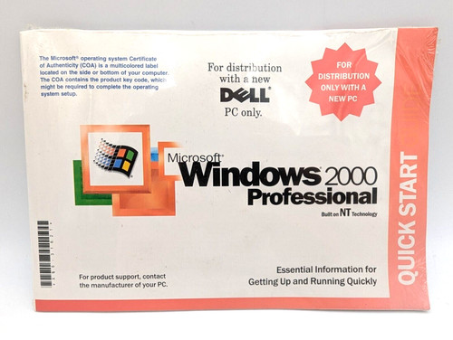 Dell microsoft windows 2000 - microsoft,