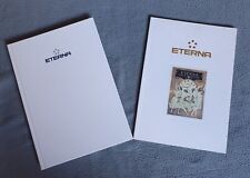 ETERNA-MATIC - 2 Belos Livros / Catálogos OFICIAIS de Relógios - 2001