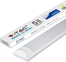 PLAFONIERA LED 50W 150CM SLIM V-TAC CHIP SAMSUNG GARANZIA 5 ANNI