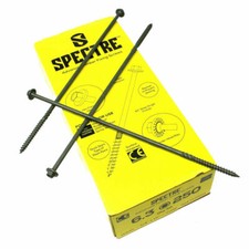50x SPECTRE 6,3x250mm SISTEMA