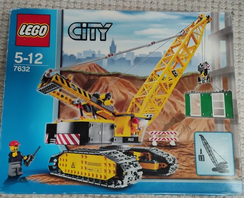 Lego city 7632 gru cingolata - city,