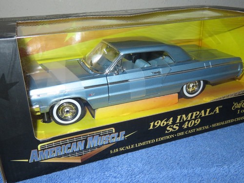 1964 chevrolet impala blu ertl - 1964,