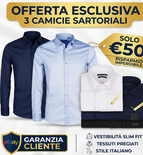 Camicia uomo sartoriale manica - uomo,
